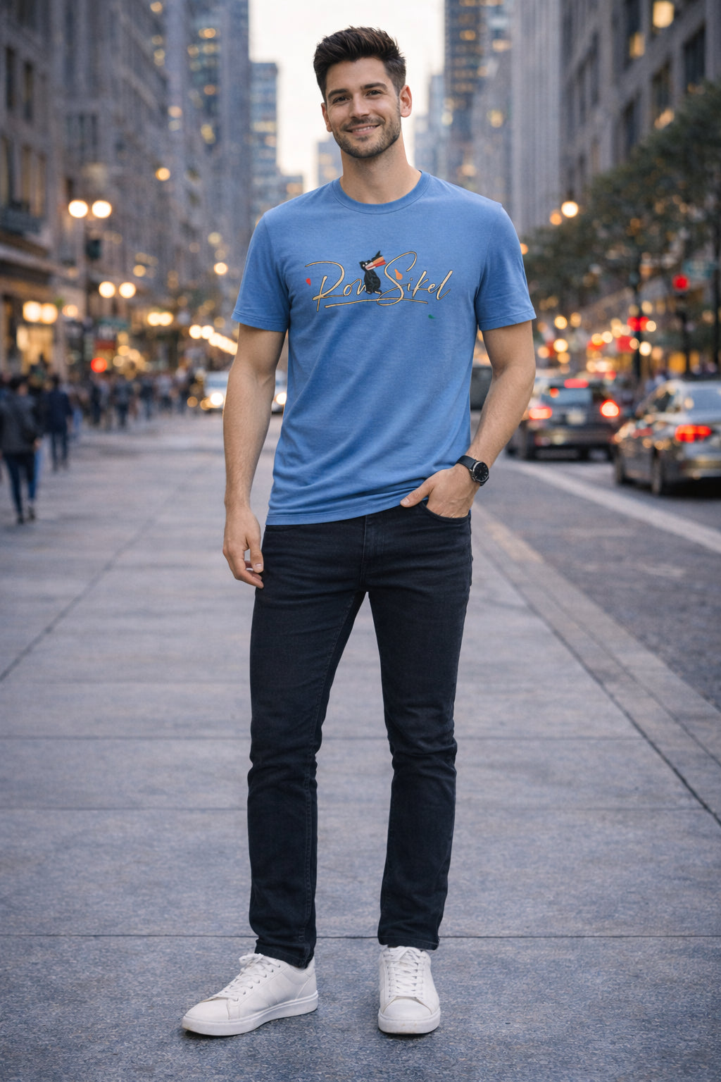 Parcel Yard Men's Cotton Rich Striped Polo Tshirt | Button Down Collar Tshirts | Half Sleeves