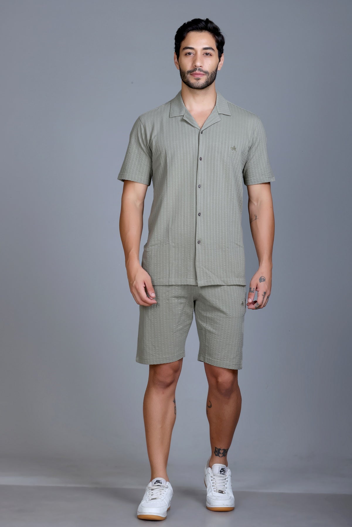 Stylish Men Cord Set - Night Wear, Beach Wear, Vacation Wear- Night Suit Set- Stretchable Clothing Set Crafted with Comfort