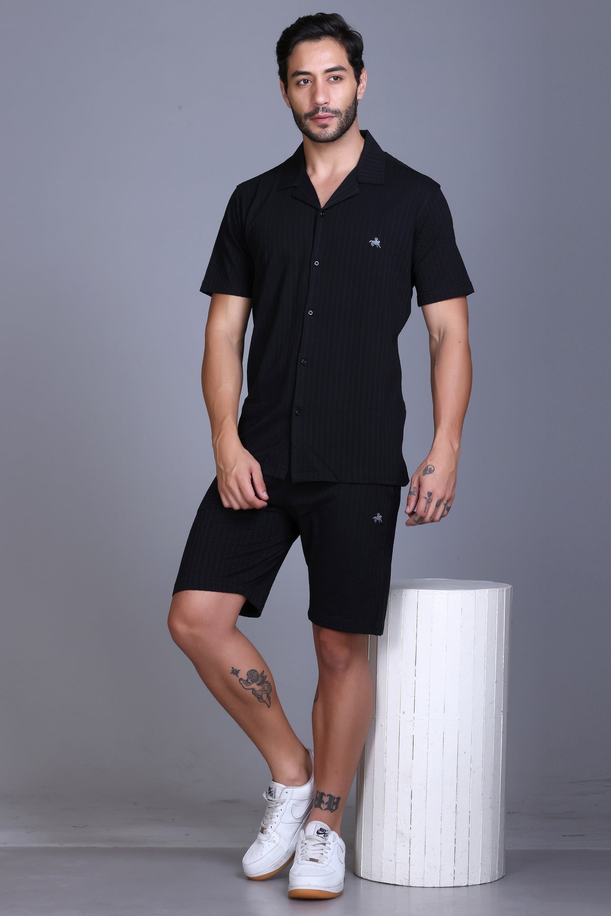 Stylish Men Cord Set - Night Wear, Beach Wear, Vacation Wear- Night Suit Set- Stretchable Clothing Set Crafted with Comfort