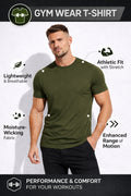 Parcel Yard Men's Cotton Rich Solid Round Neck Regular Fit Half Sleeve T-Shirt