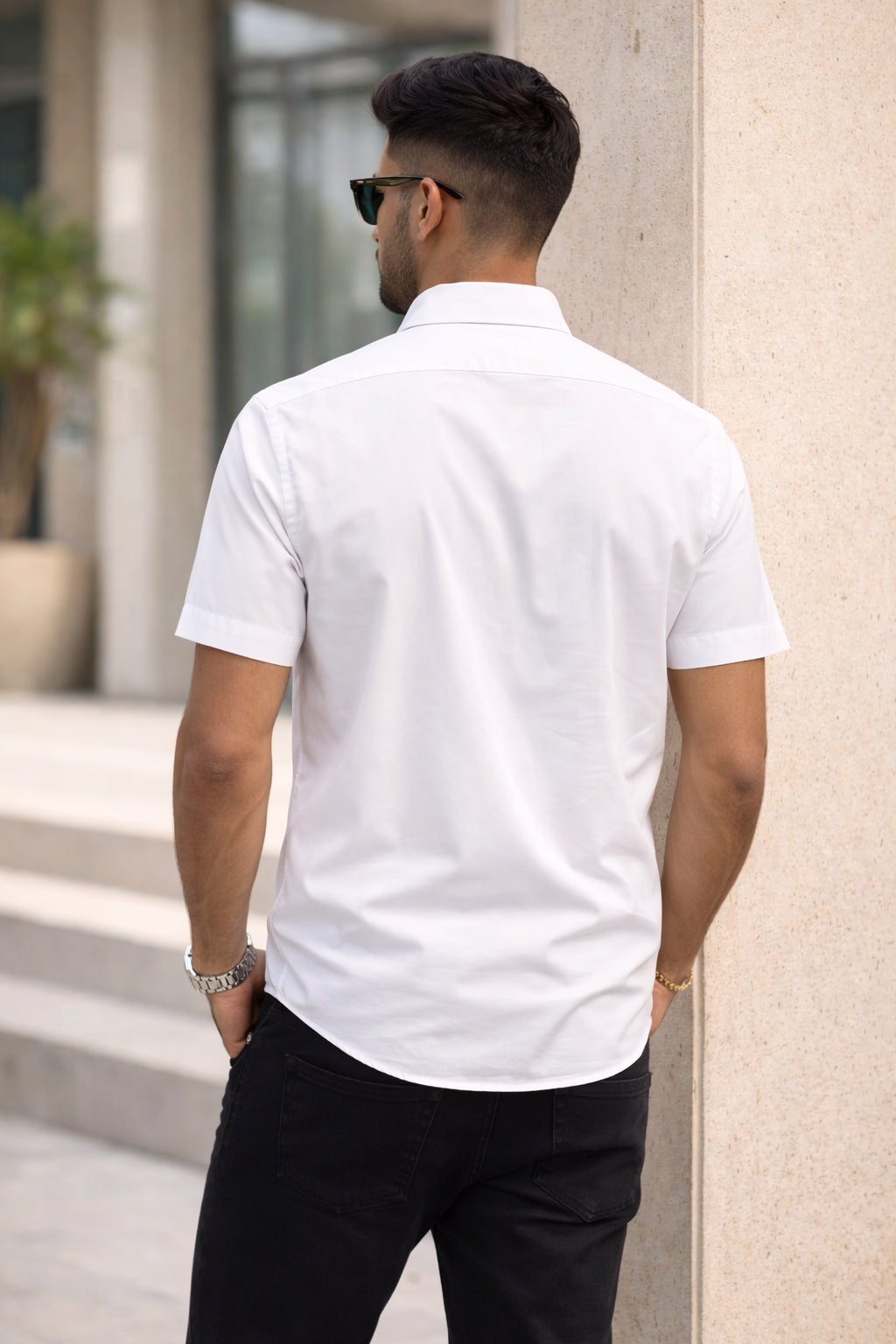 Mens Button-Down Collar Regular Wear Shirt