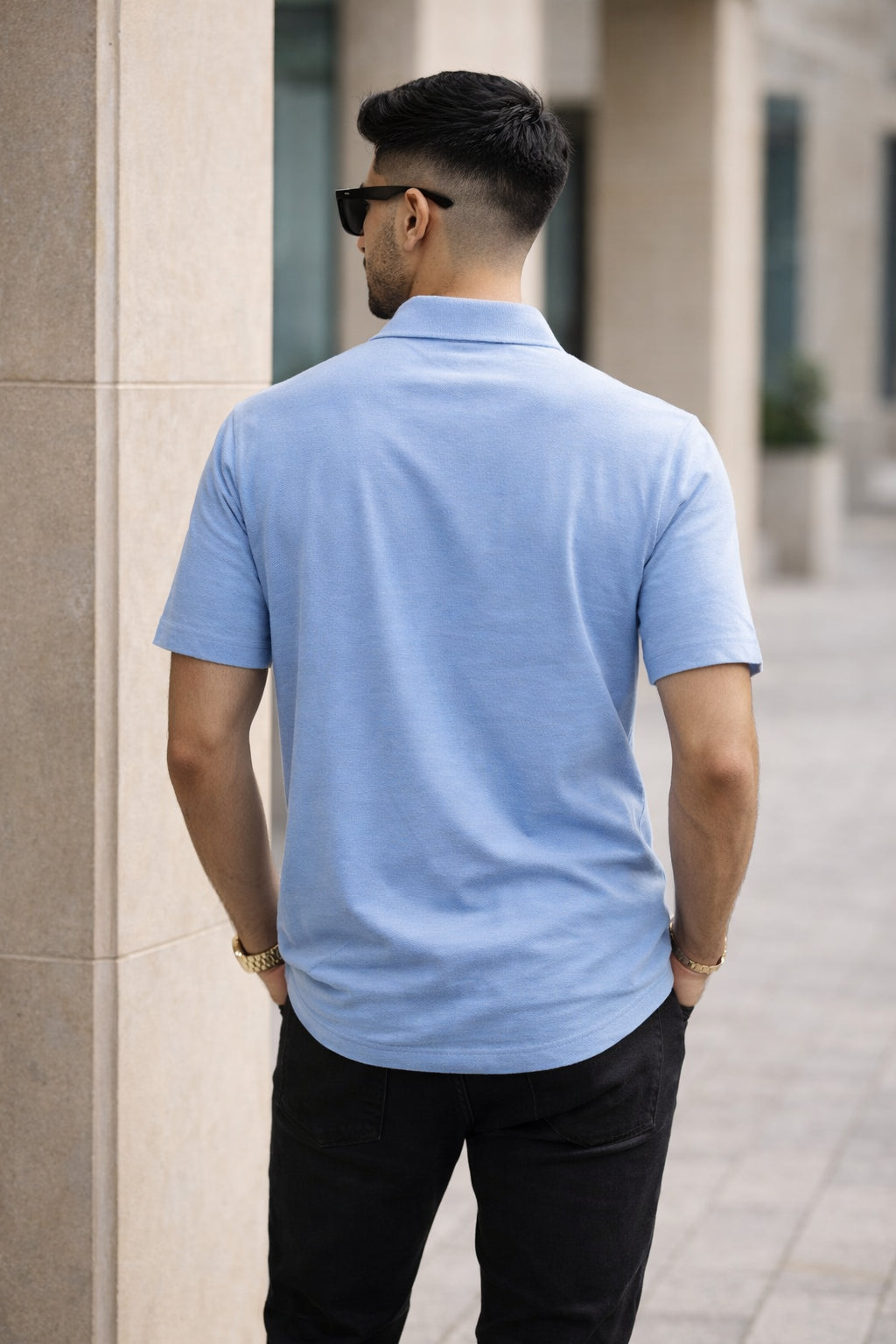 Mens Button-Down Collar Regular Wear Shirt