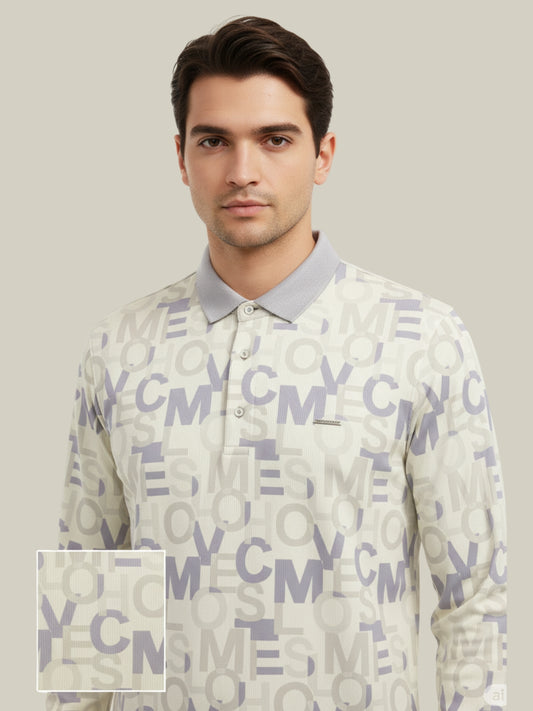 Parcel Yard Mens Full Sleeve Polo Sweatshirt
