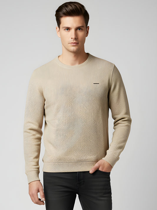 Parcel Yard Men's Cotton Blend Regular Fit Sweatshirt