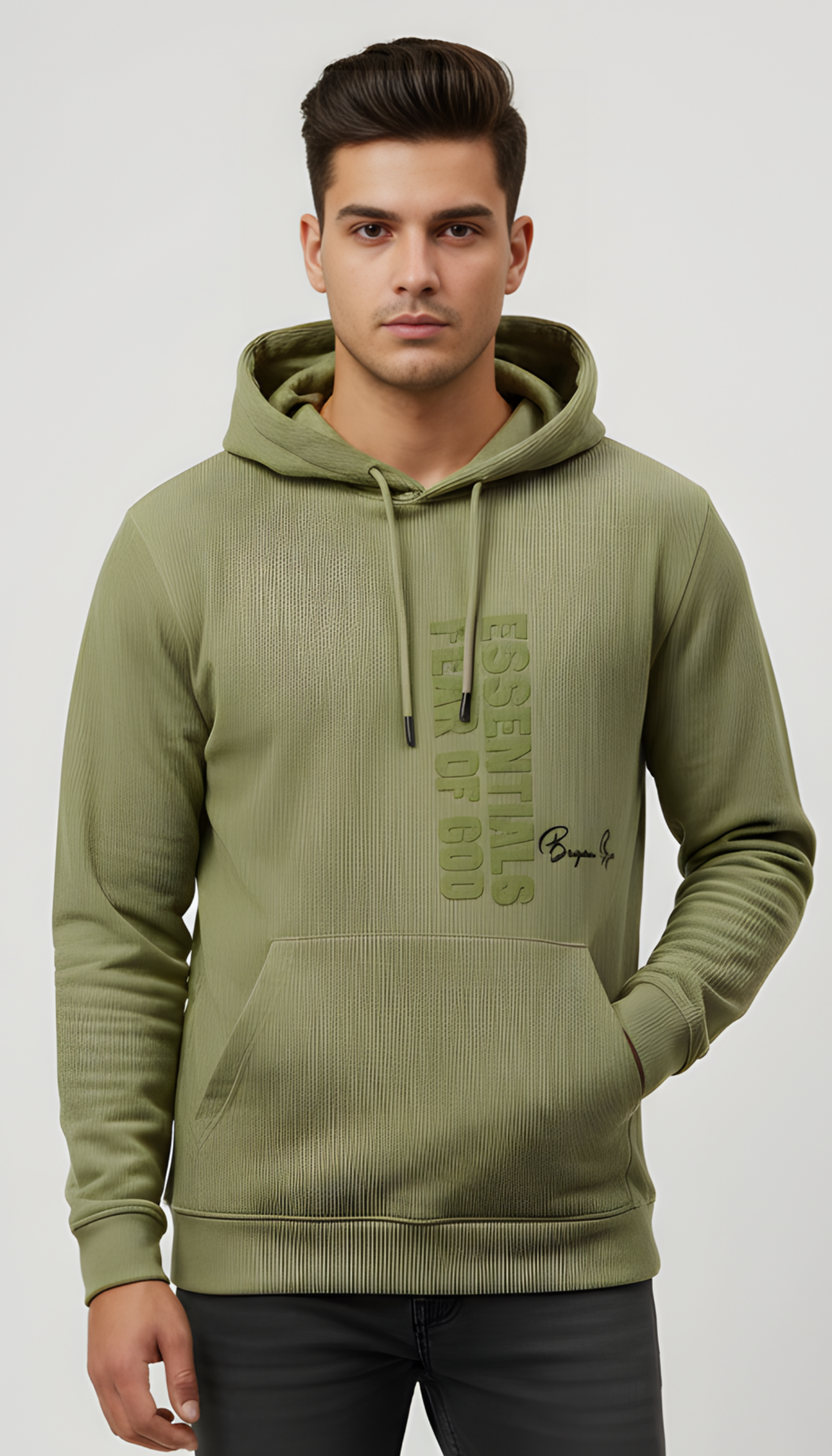 Parcel Yard Men's Full Sleeve Cotton Blend Hoodie For Men
