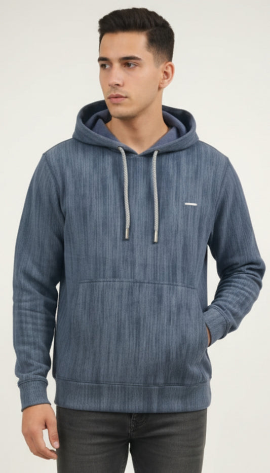 Parcel Yard Men’s Solid Hooded Sweatshirt