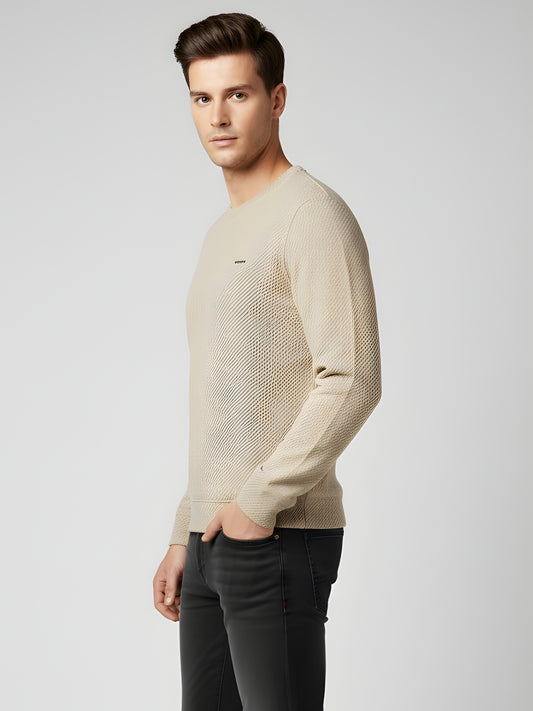 Parcel Yard Men's Cotton Blend Regular Fit Sweatshirt