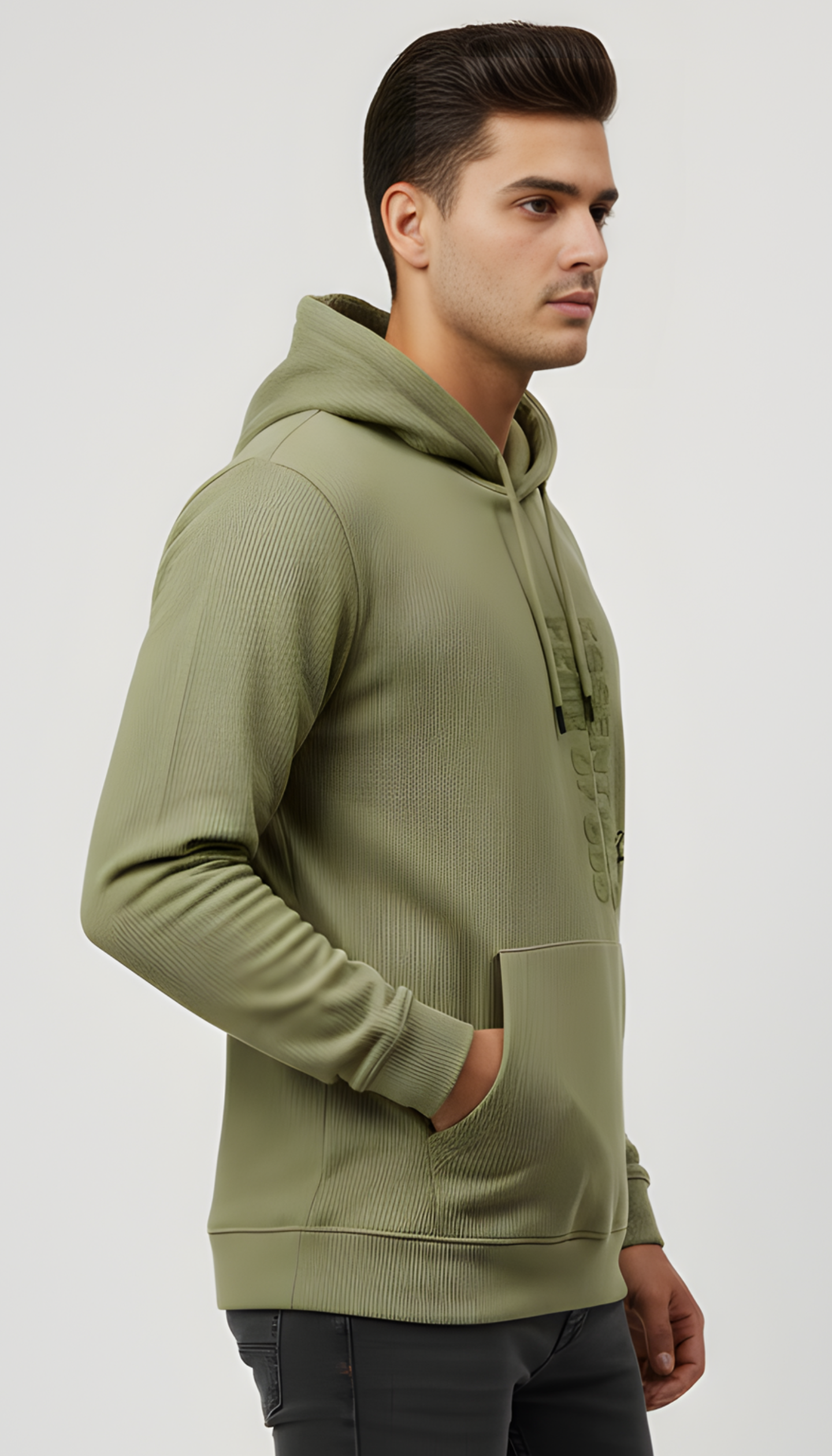 Parcel Yard Men's Full Sleeve Cotton Blend Hoodie For Men