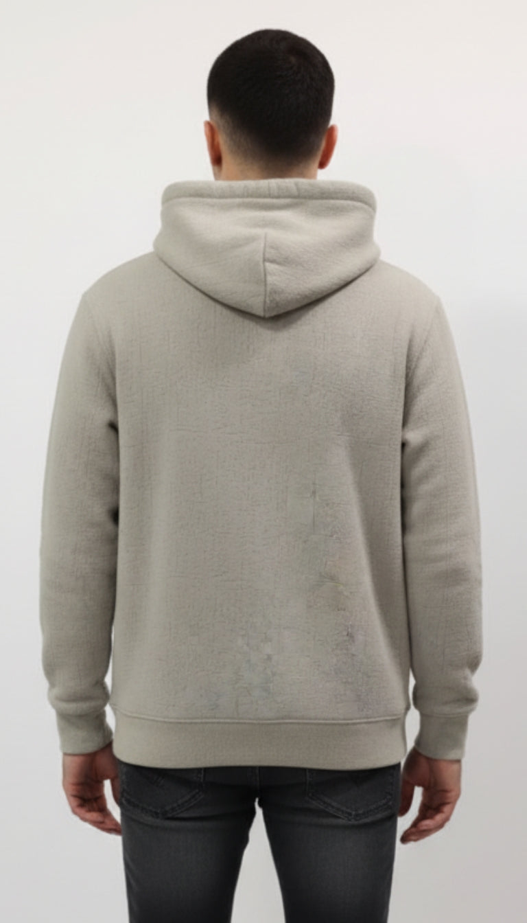Parcel Yard Men Solid Regular Fit Hoodie