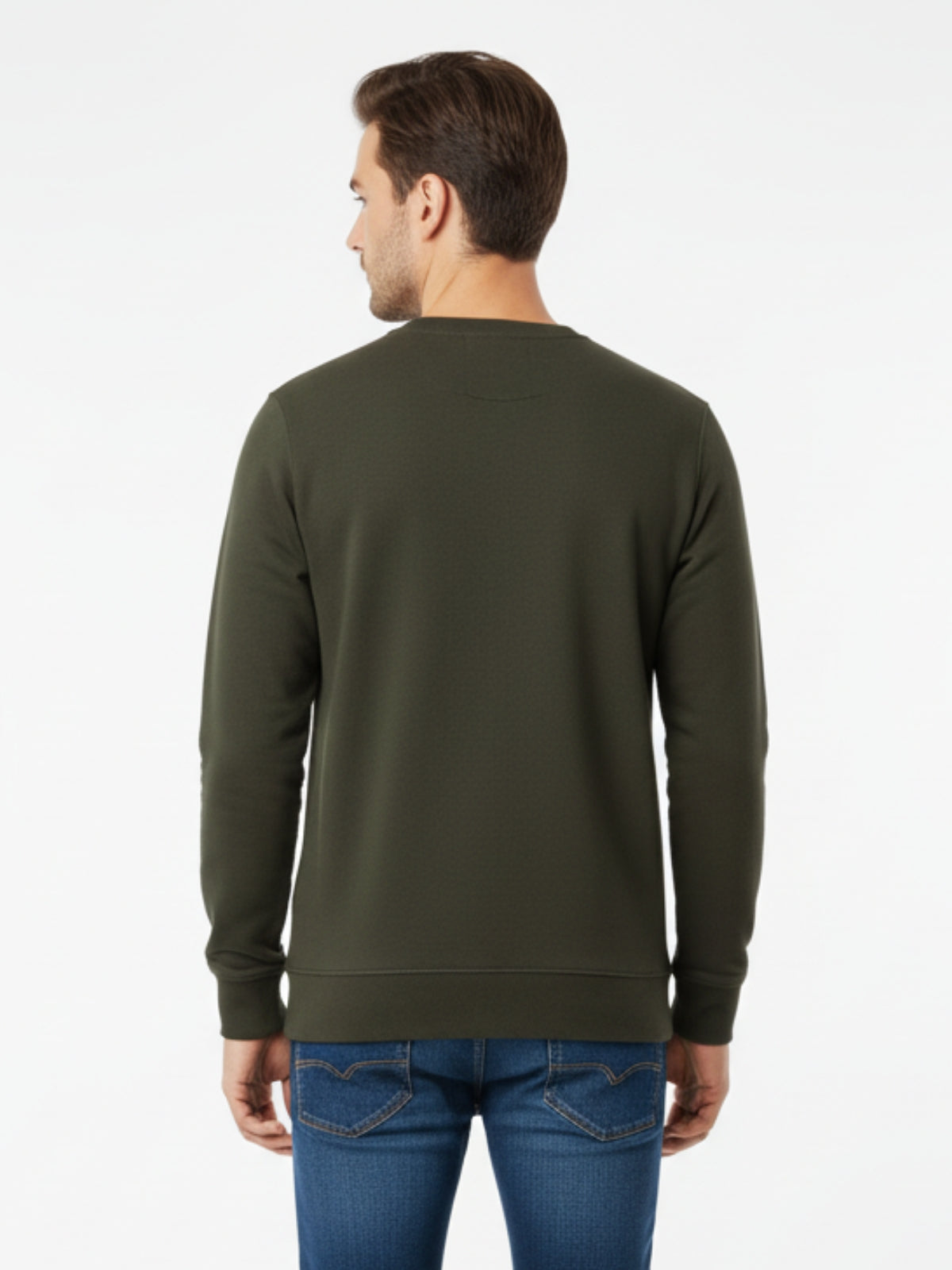 Parcel Yard Men's Full Sleeve Cotton Blend Sweatshirt For Men