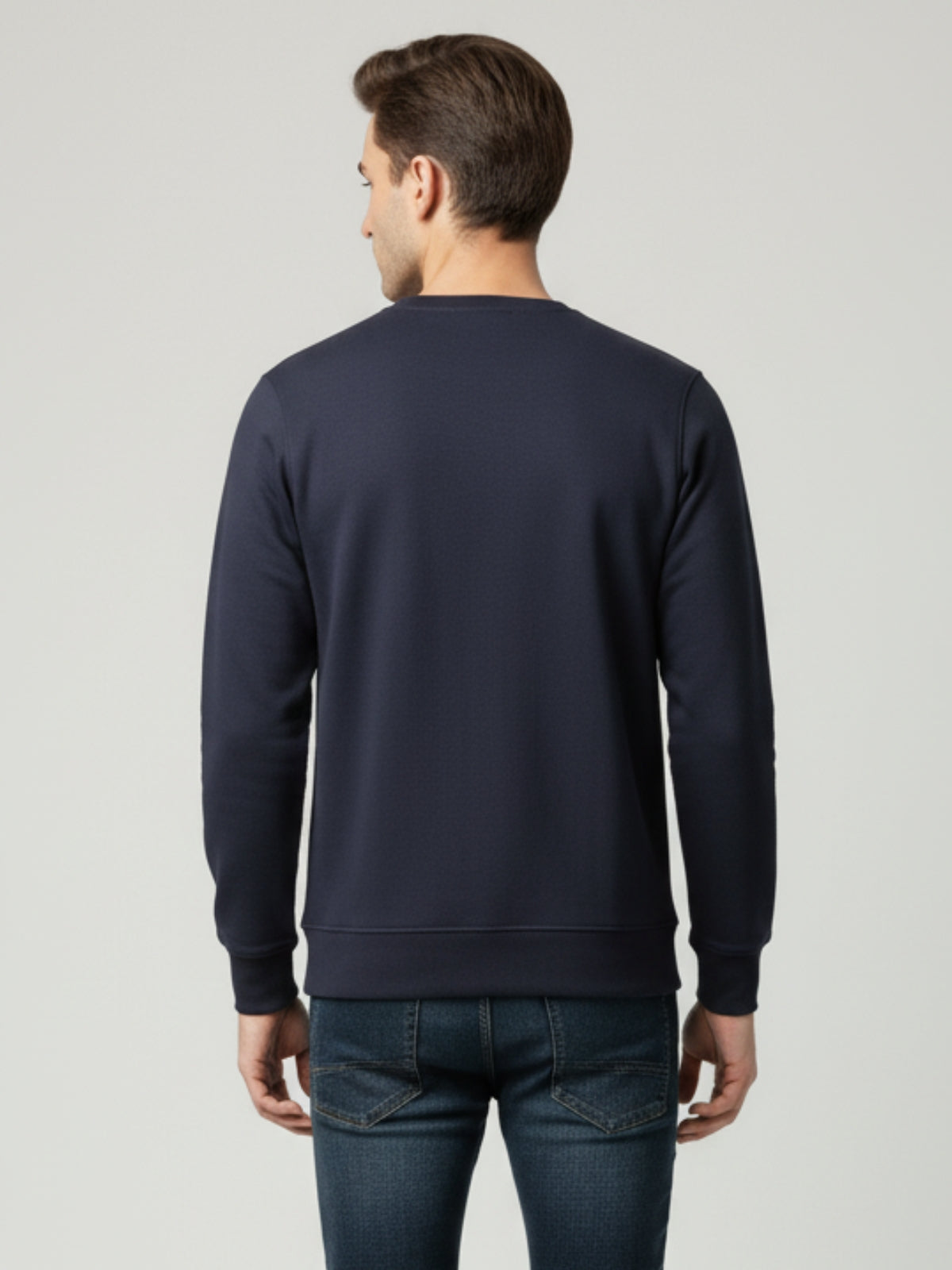 Parcel Yard Men's Full Sleeve Cotton Blend Sweatshirt For Men