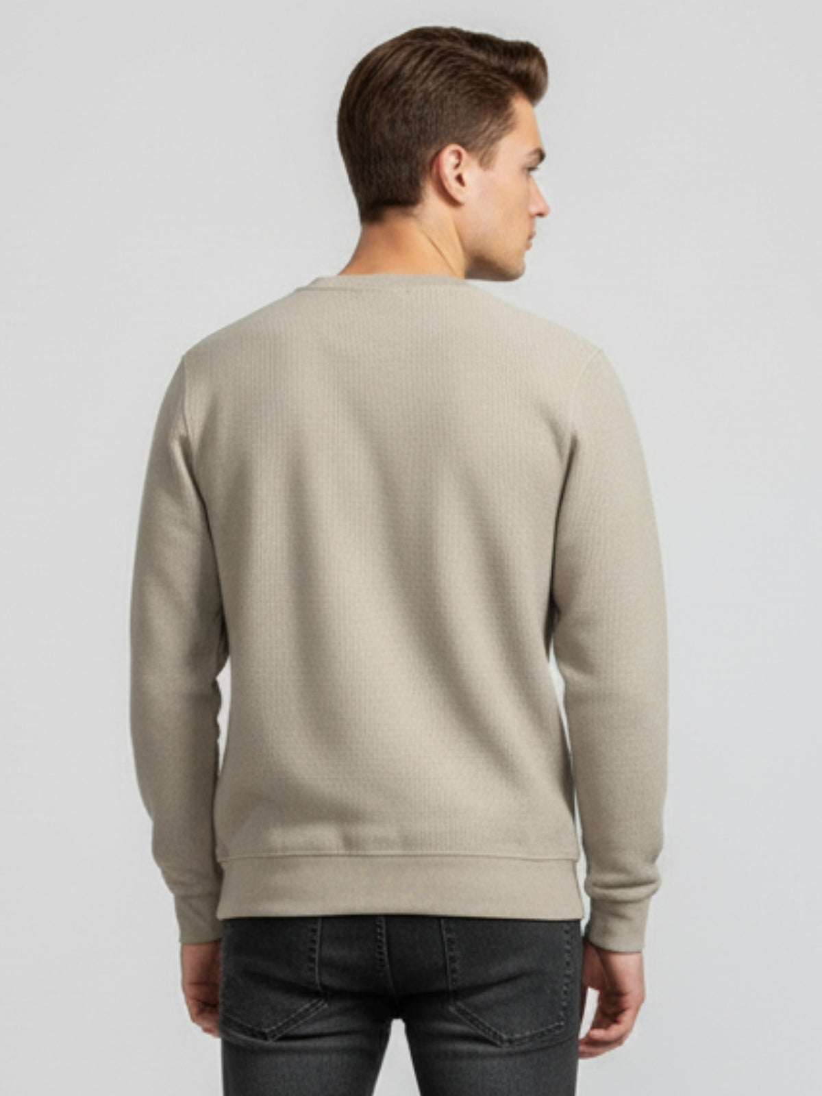 Parcel Yard Men's Full Sleeve Cotton Blend Sweatshirt For Men