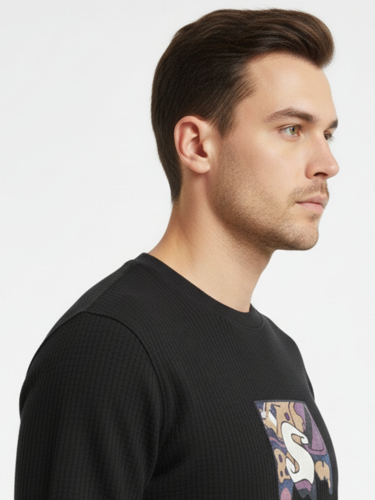 Parcel Yard Men's Full Sleeve Cotton Blend Sweatshirt For Men