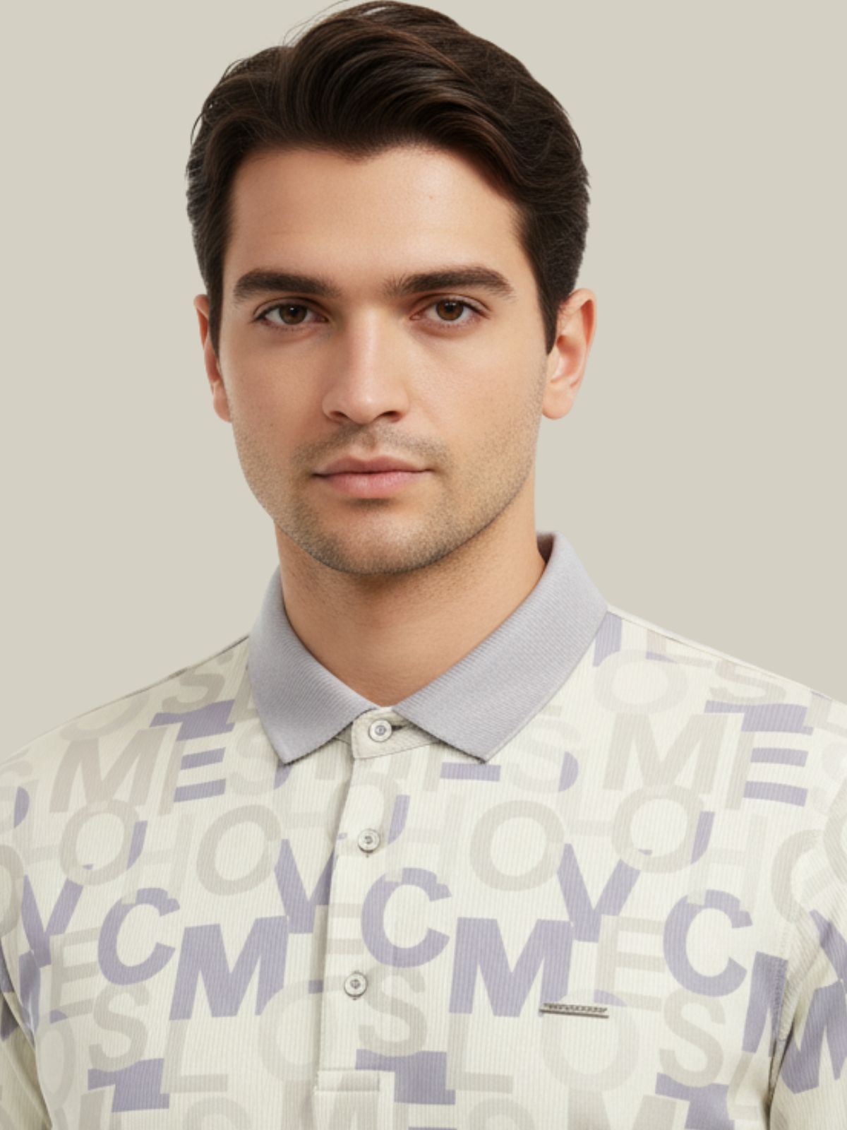 Parcel Yard Mens Full Sleeve Polo Sweatshirt