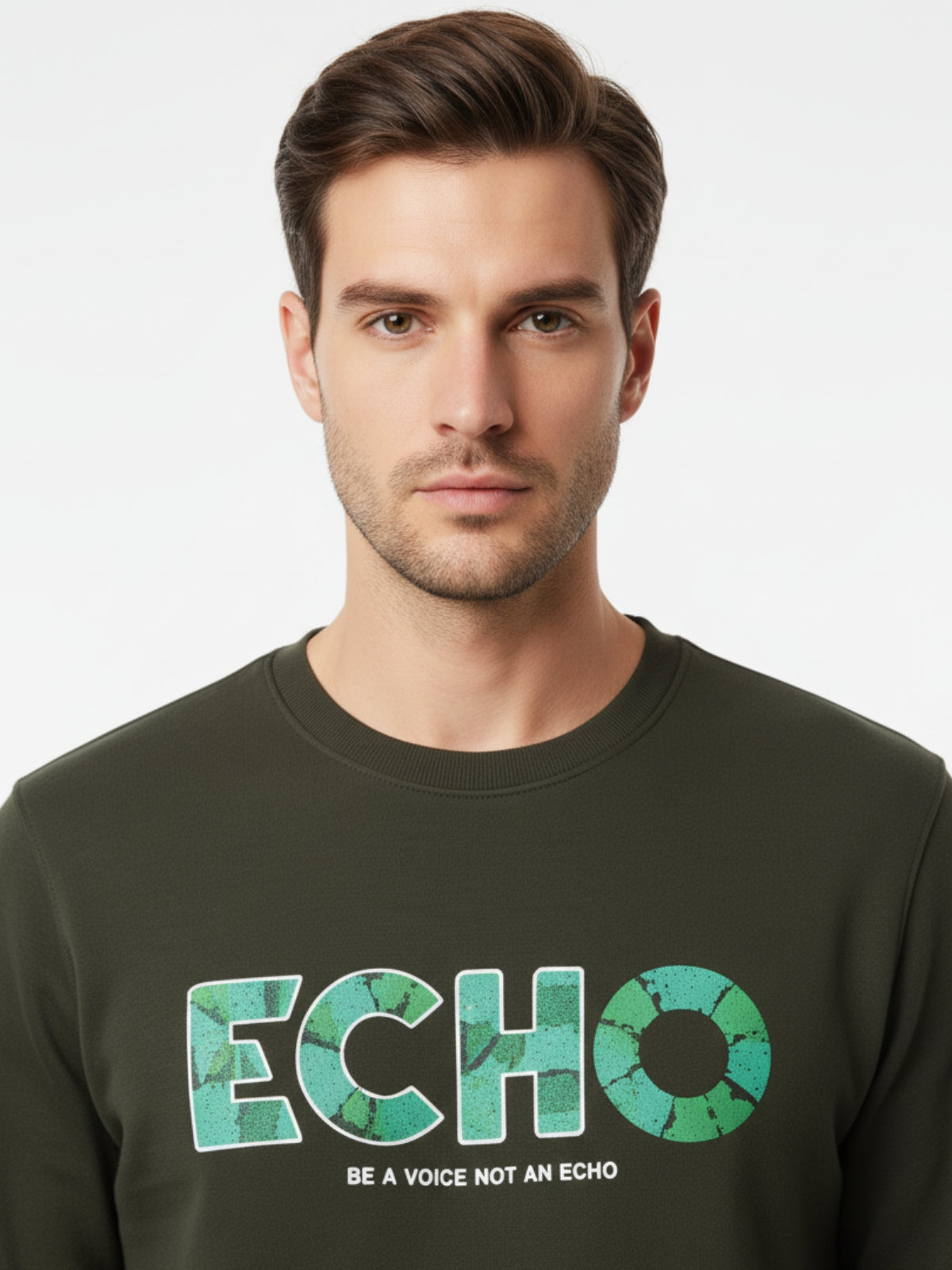 Parcel Yard Men's Full Sleeve Cotton Blend Sweatshirt For Men