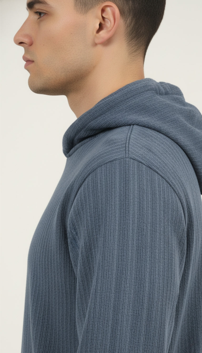 Parcel Yard Men’s Solid Hooded Sweatshirt