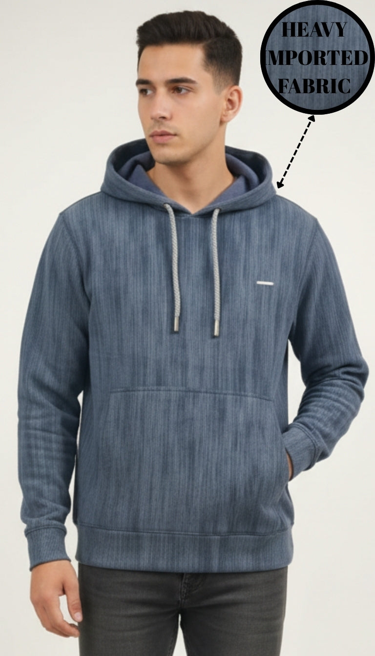 Parcel Yard Men’s Solid Hooded Sweatshirt